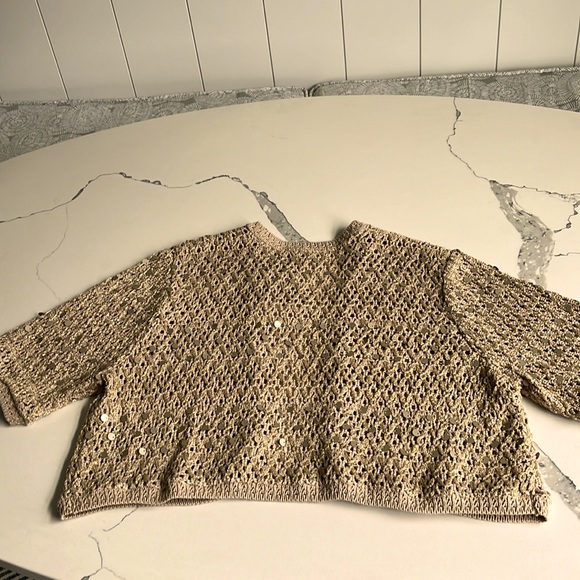 Fabulous Chico’s Shrug With Shimmer Paillette - Picture 8 of 12